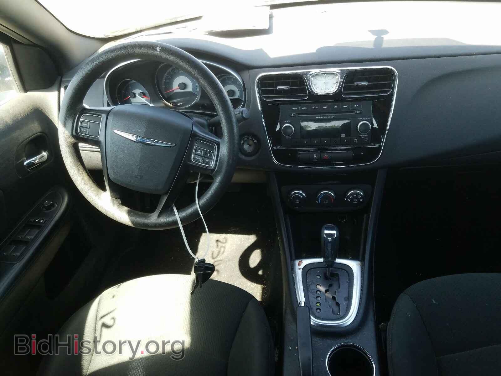 2012 CHRYSLER 200 - VIN: 1C3CCBABXCN144960 - Фото 9