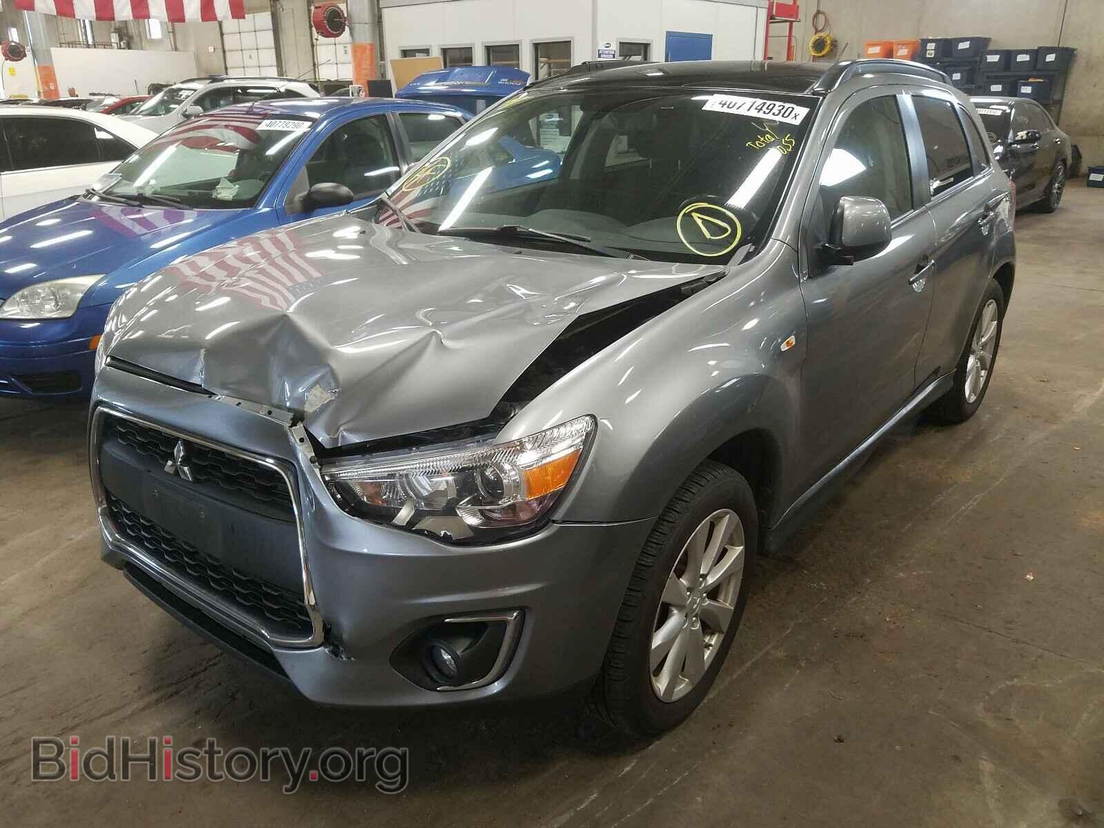 2013 MITSUBISHI OUTLANDER - VIN: 4A4AR4AU4DE021468 - Фото 2