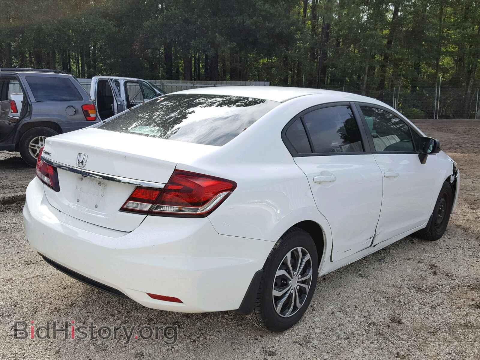 2014 HONDA CIVIC - VIN: 19XFB2F56EE013305 - Фото 4