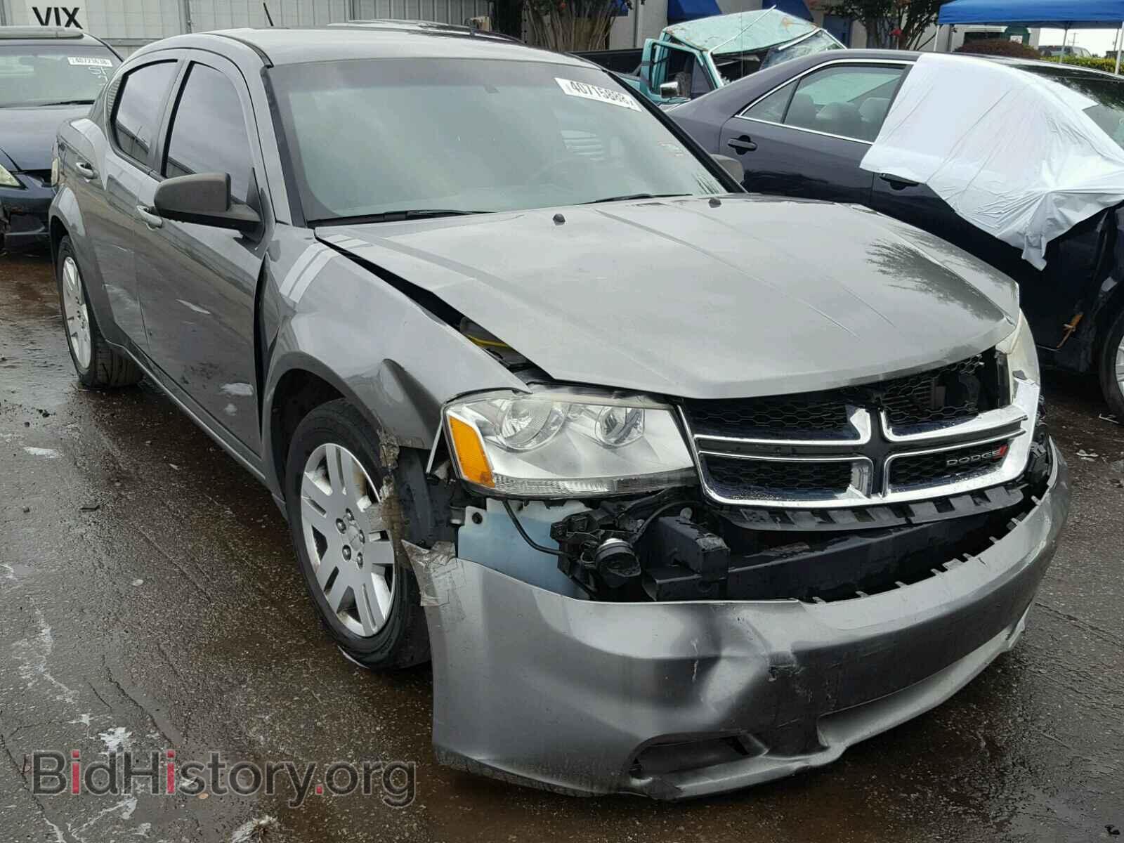 Фотография 1C3CDZAB1DN652080 - DODGE AVENGER 2013