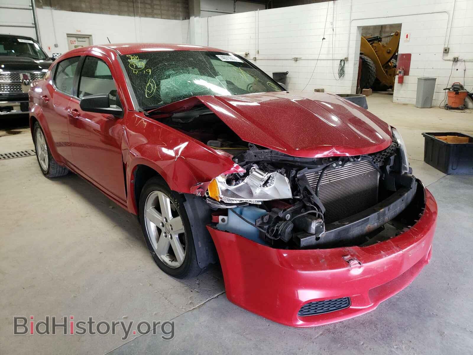 Фотография 1C3CDZAB7DN604986 - DODGE AVENGER 2013