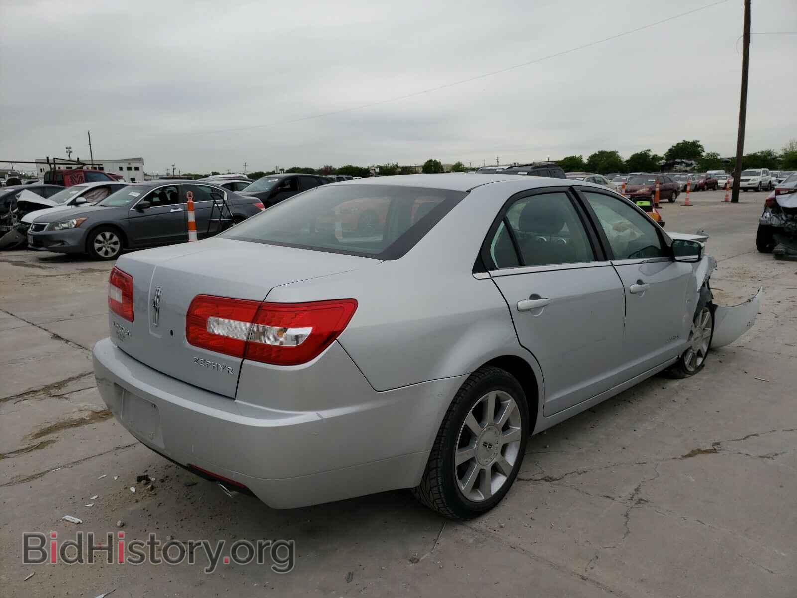 2006 LINCOLN ZEPHYR - VIN: 3LNHM26186R658320 - Фото 4