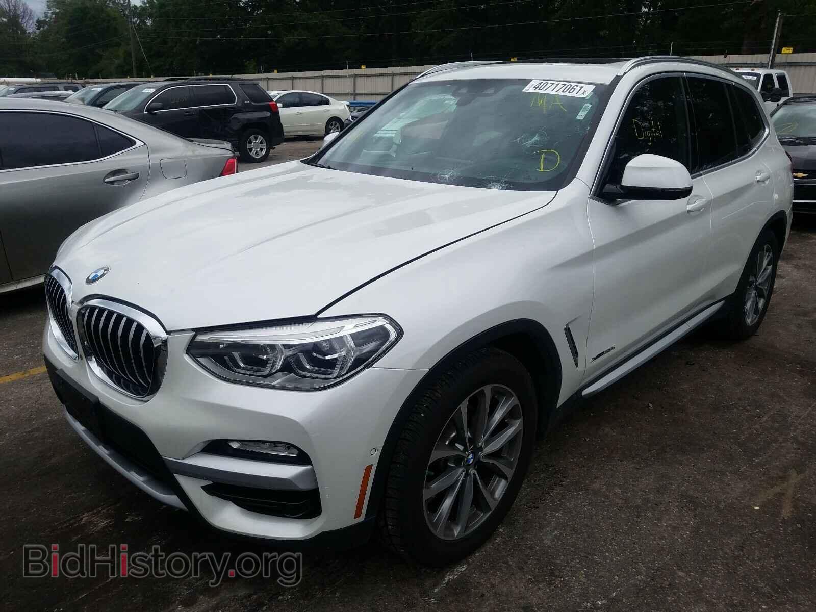 2018 BMW X3 - VIN: 5UXTR9C54JLC76777 - Фото 2