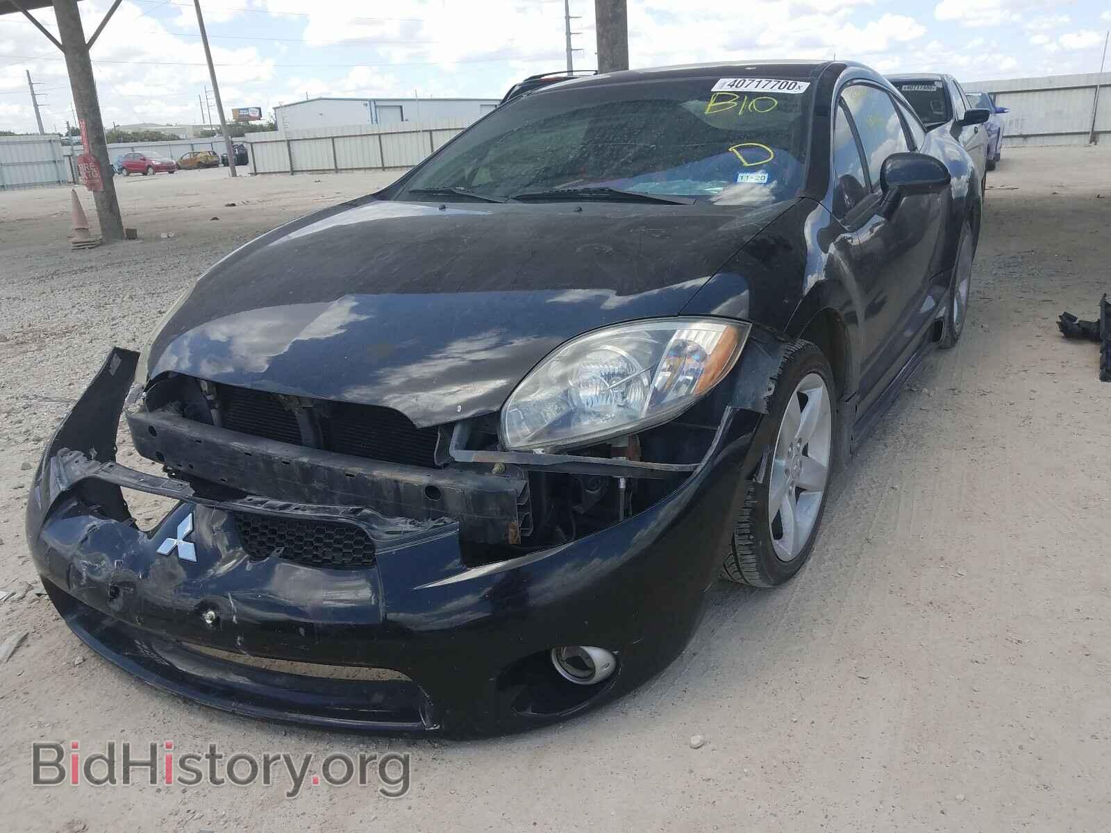 2007 MITSUBISHI ECLIPSE - VIN: 4A3AK24F17E013150 - Фото 2