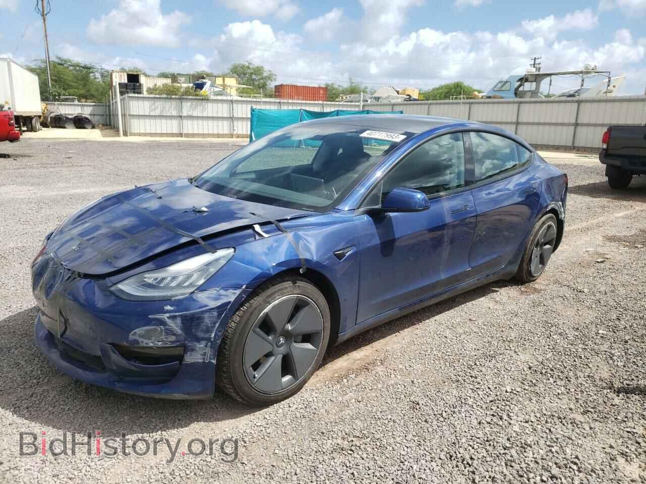 Photo 5YJ3E1EA5MF851711 - TESLA MODEL 3 2021