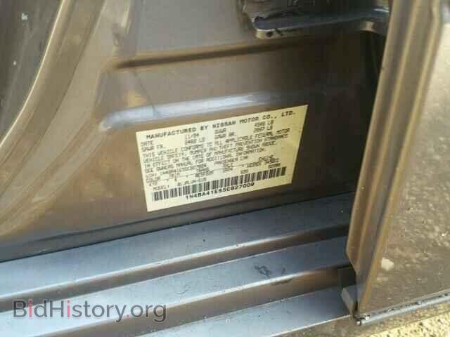 2005 NISSAN MAXIMA - VIN: 1N4BA41E55C827009 - Фото 10