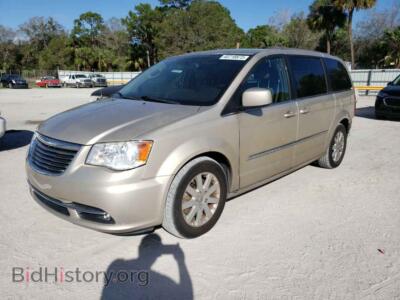 2015 Chrysler MINIVAN Town & COU, бежевый — VIN 2C4RC1BG4FR730622, Copart