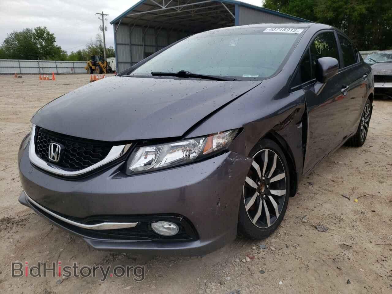 2015 HONDA CIVIC - VIN: 19XFB2F92FE043809 - Фото 2
