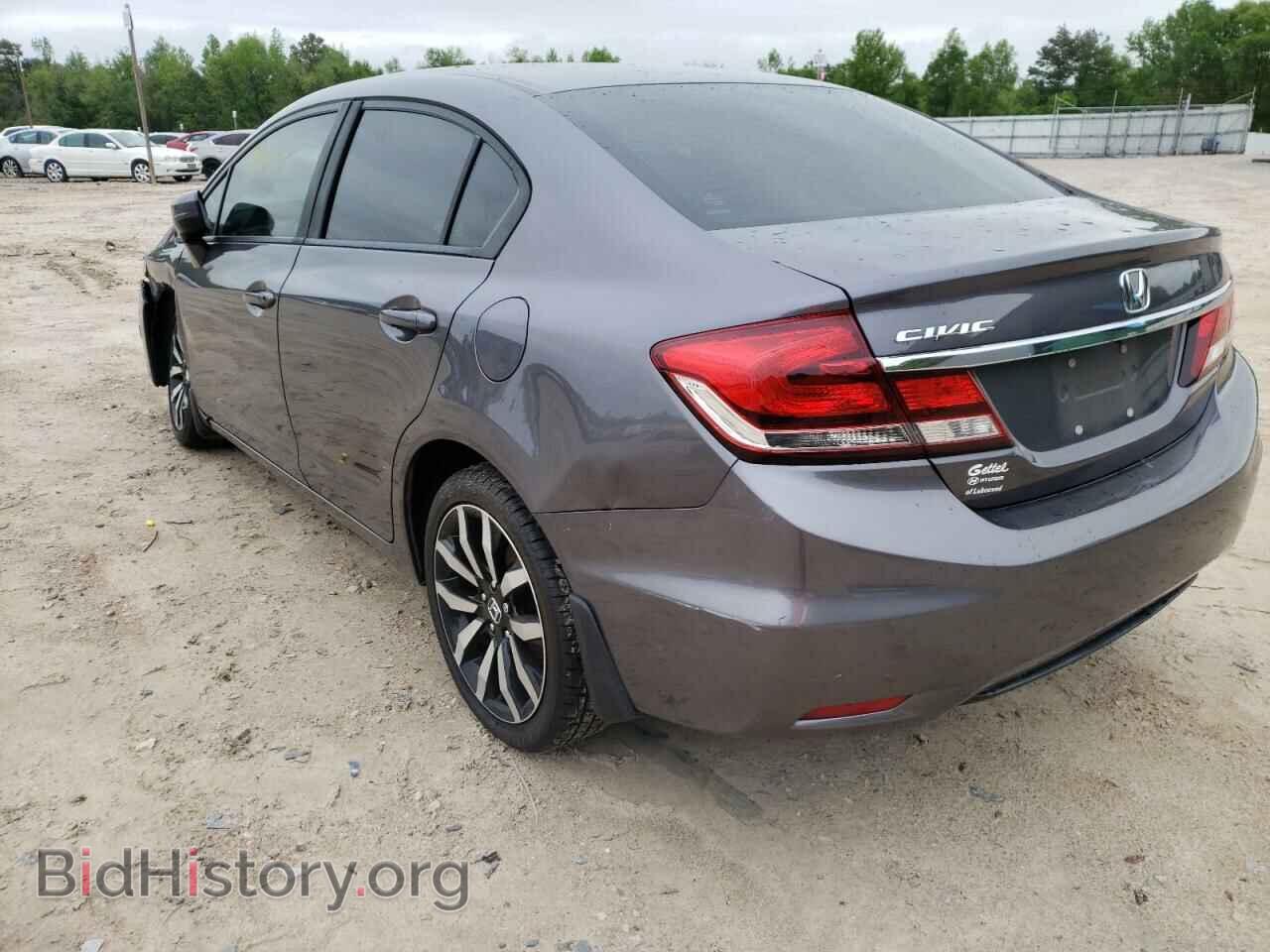 2015 HONDA CIVIC - VIN: 19XFB2F92FE043809 - Фото 3