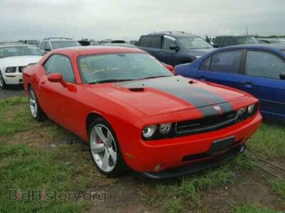 2010 Dodge CHALLENGER, red — VIN 2B3CJ7DW7AH114013, Copart