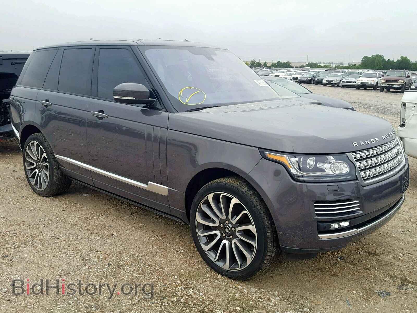 Photo SALGV2EF7GA285351 - LAND ROVER RANGE ROVE 2016
