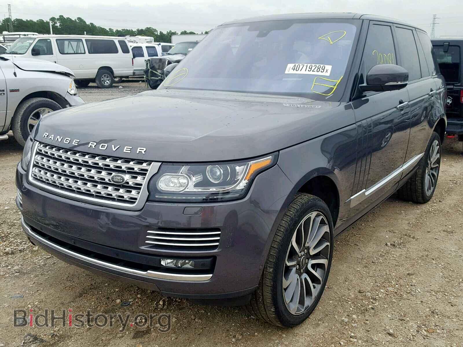 2016 LAND ROVER RANGE ROVE - VIN: SALGV2EF7GA285351 - Photo 2
