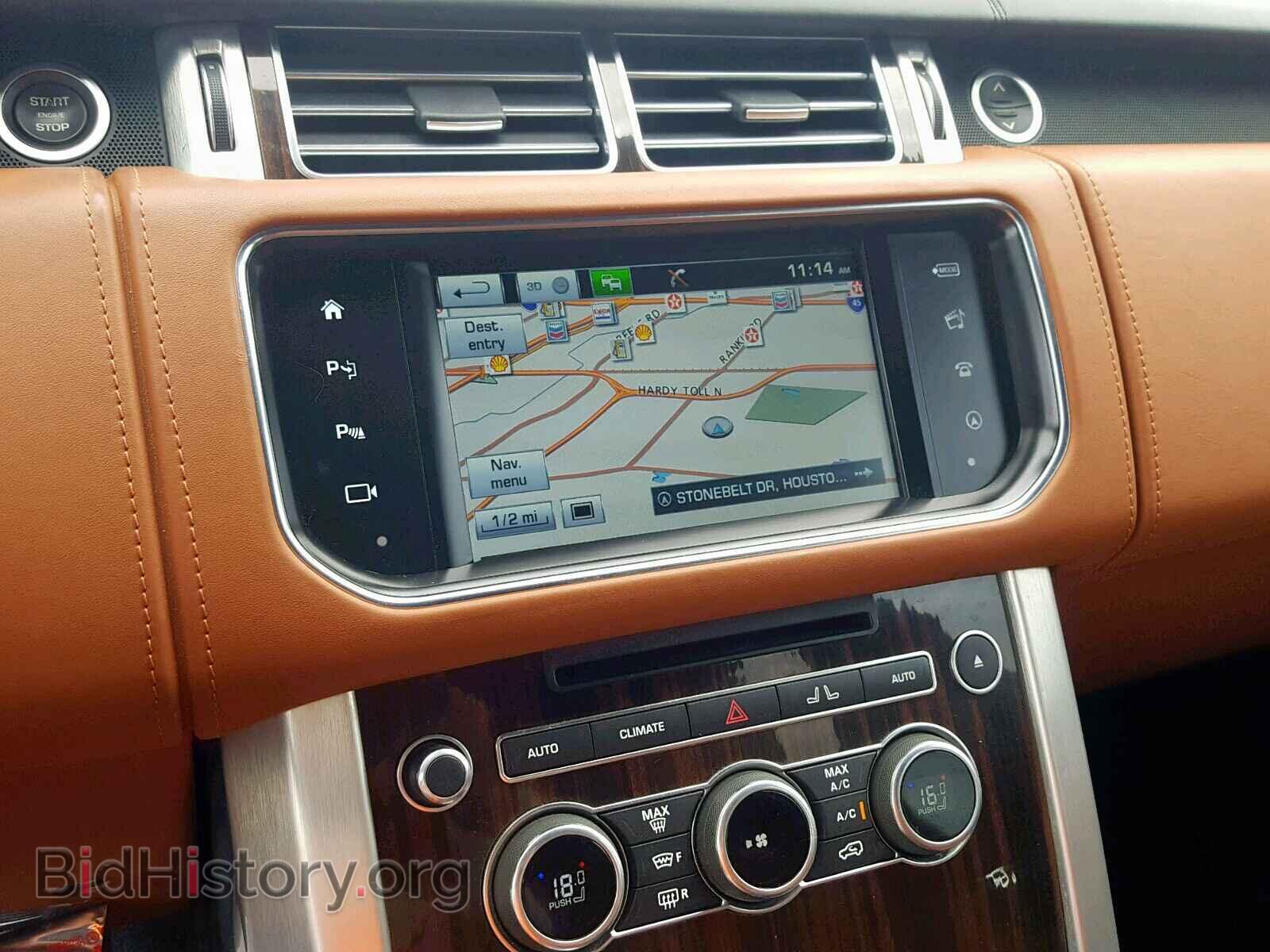 2016 LAND ROVER RANGE ROVE - VIN: SALGV2EF7GA285351 - Photo 9