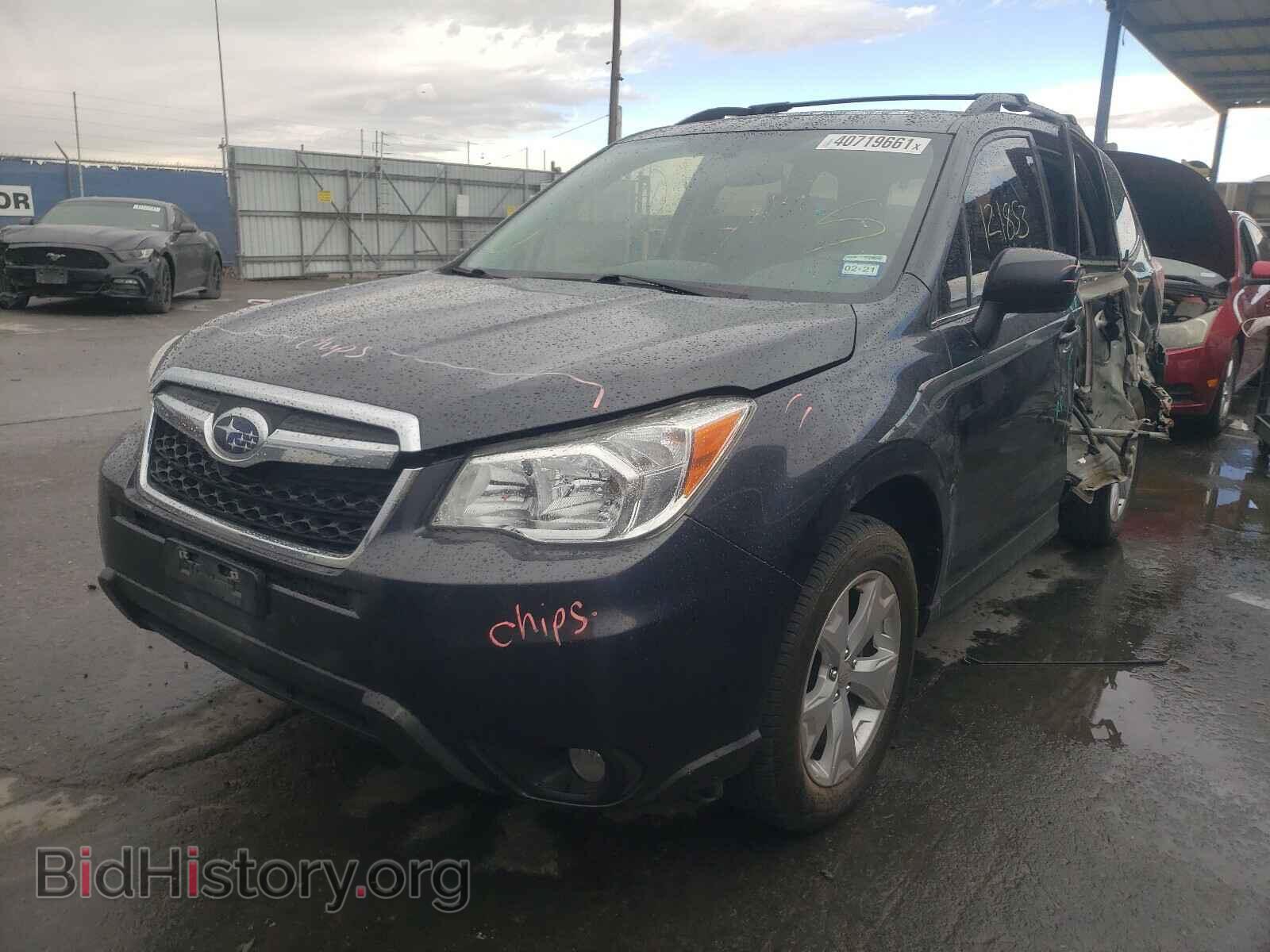 2016 SUBARU FORESTER - VIN: JF2SJAHC0GH475624 - Фото 2