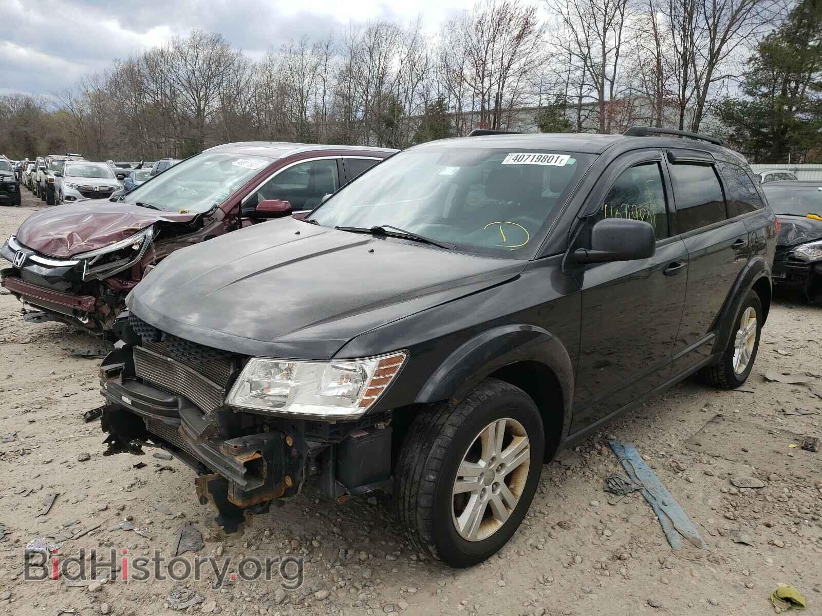 2012 DODGE JOURNEY - VIN: 3C4PDCAB8CT229571 - Фото 2