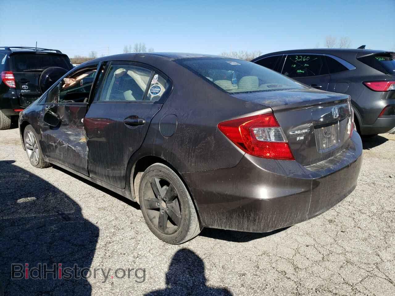 2012 HONDA CIVIC - VIN: 2HGFB2F59CH541729 - Фото 2