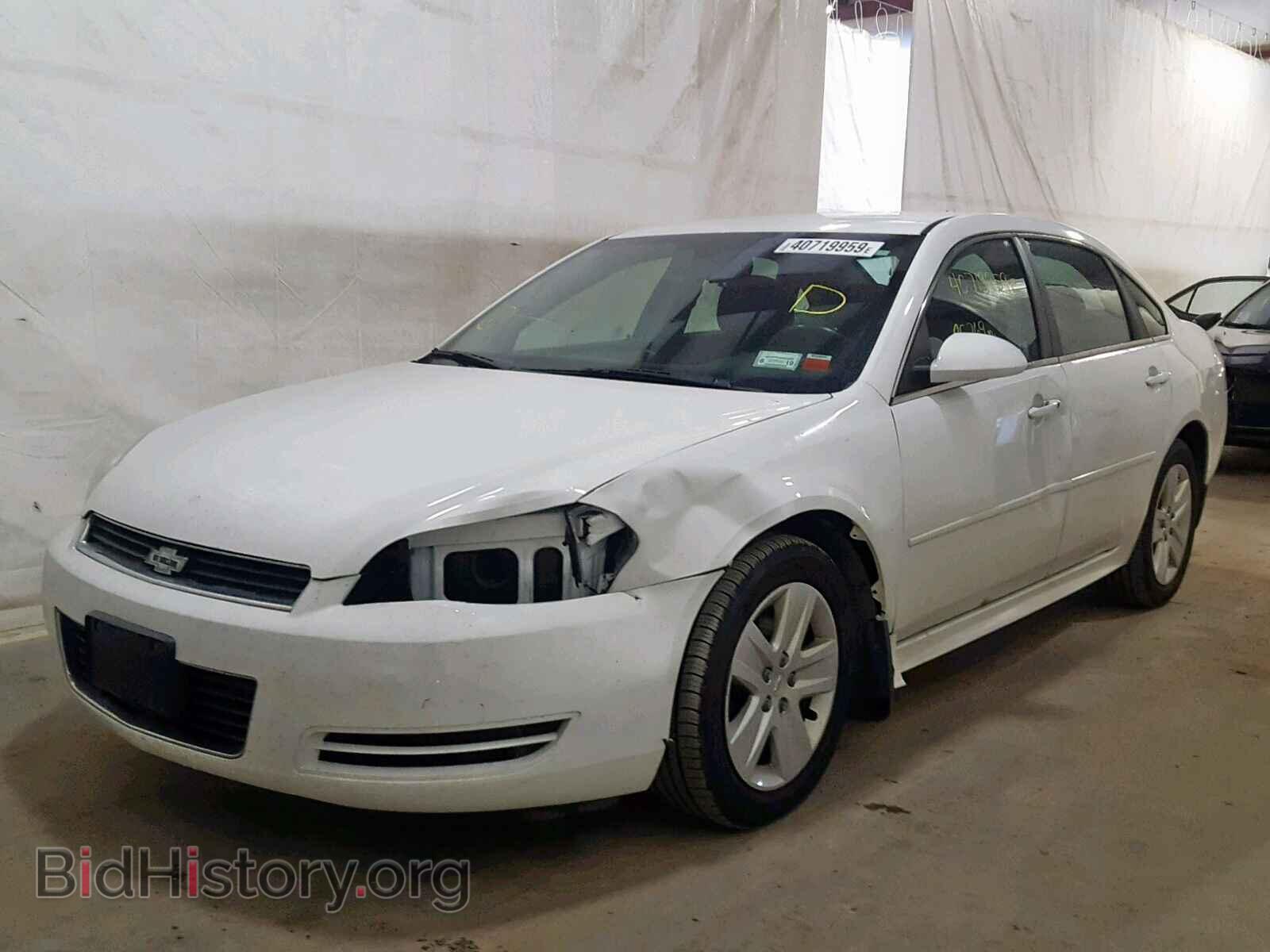 2011 CHEVROLET IMPALA - VIN: 2G1WA5EK0B1138765 - Фото 2