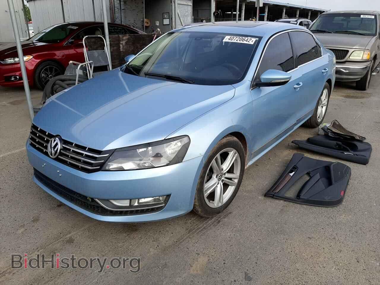 2013 VOLKSWAGEN PASSAT - VIN: 1VWCN7A30DC017172 - Фото 2