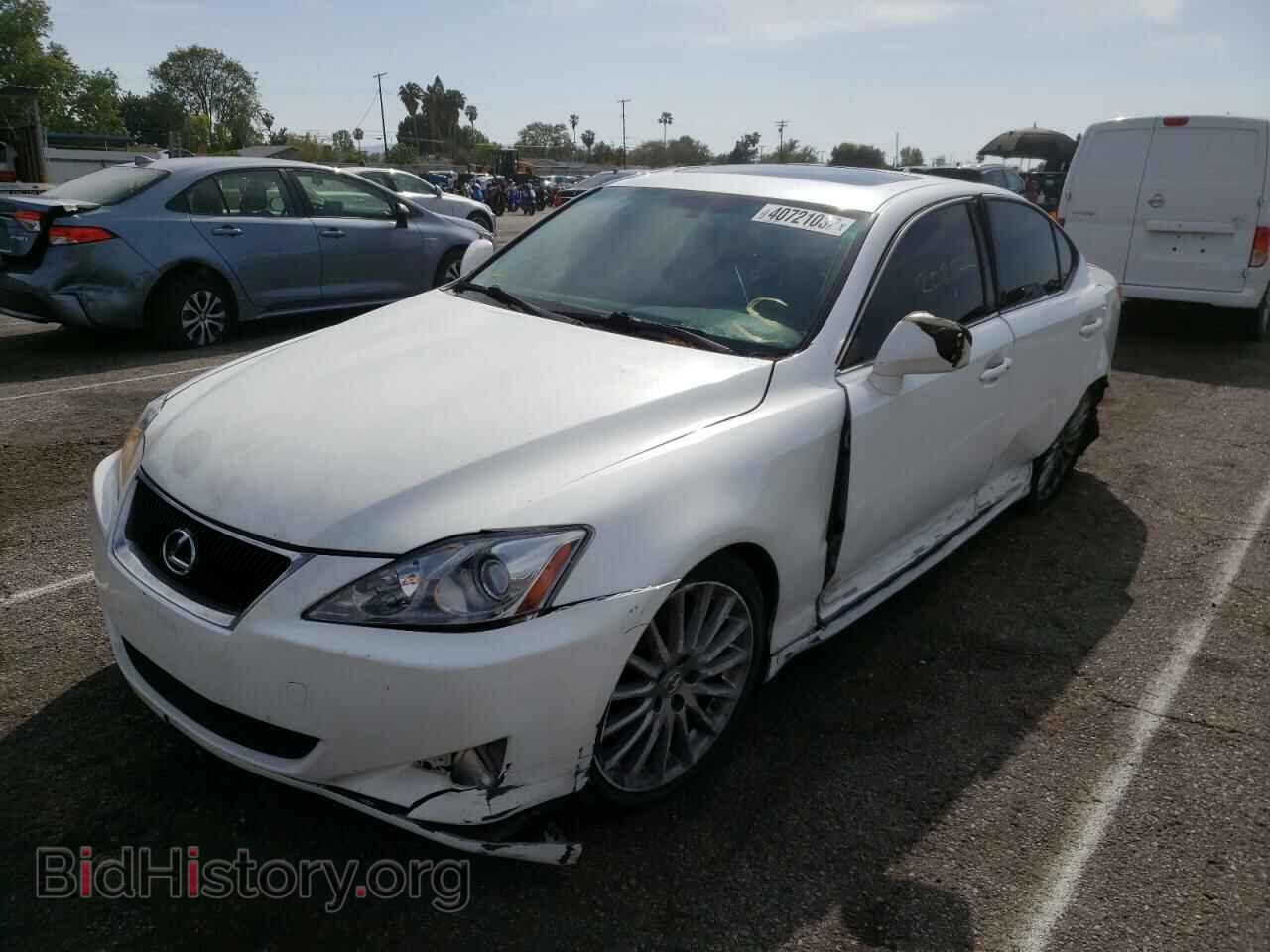 2007 LEXUS IS - VIN: JTHBK262672038434 - Фото 2