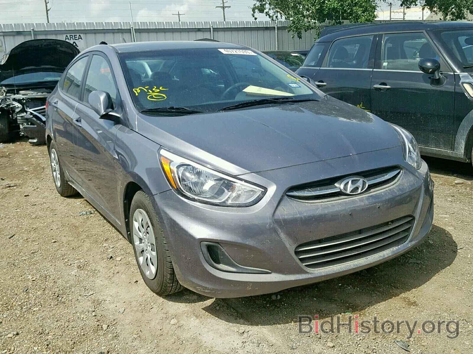 Photo KMHCT4AE5GU016571 - HYUNDAI ACCENT 2016