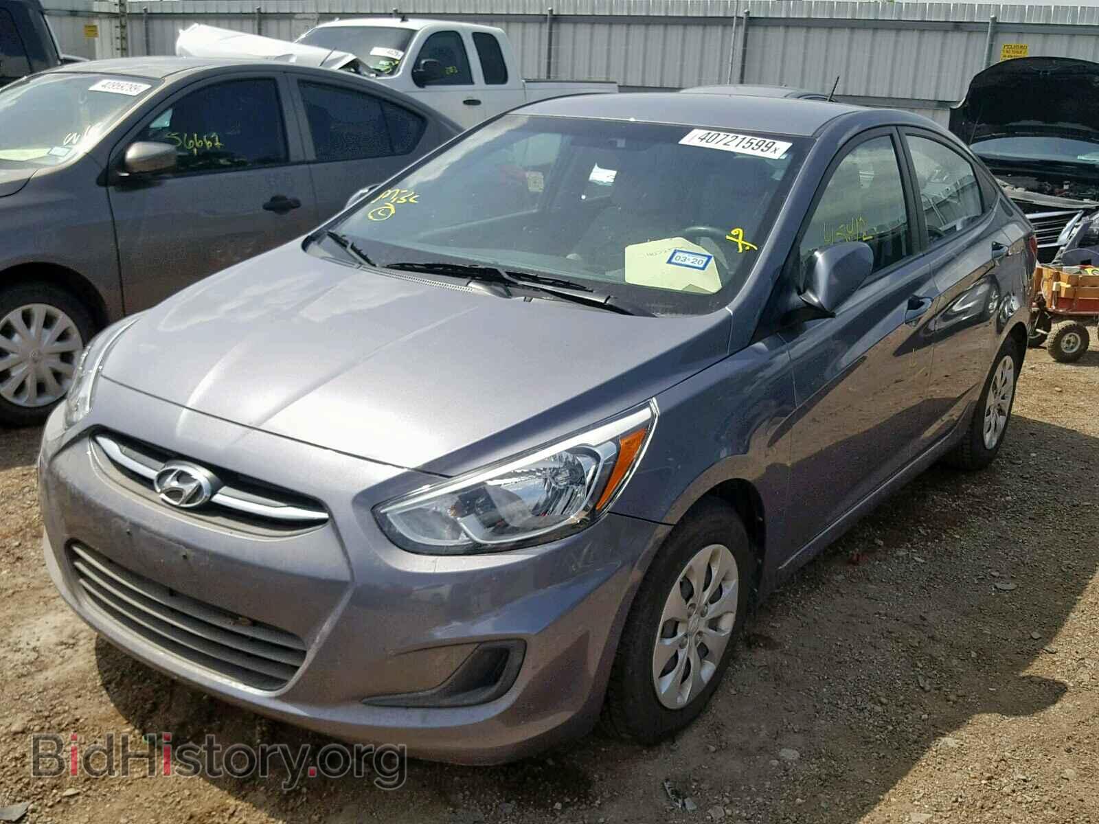 2016 HYUNDAI ACCENT - VIN: KMHCT4AE5GU016571 - Фото 2