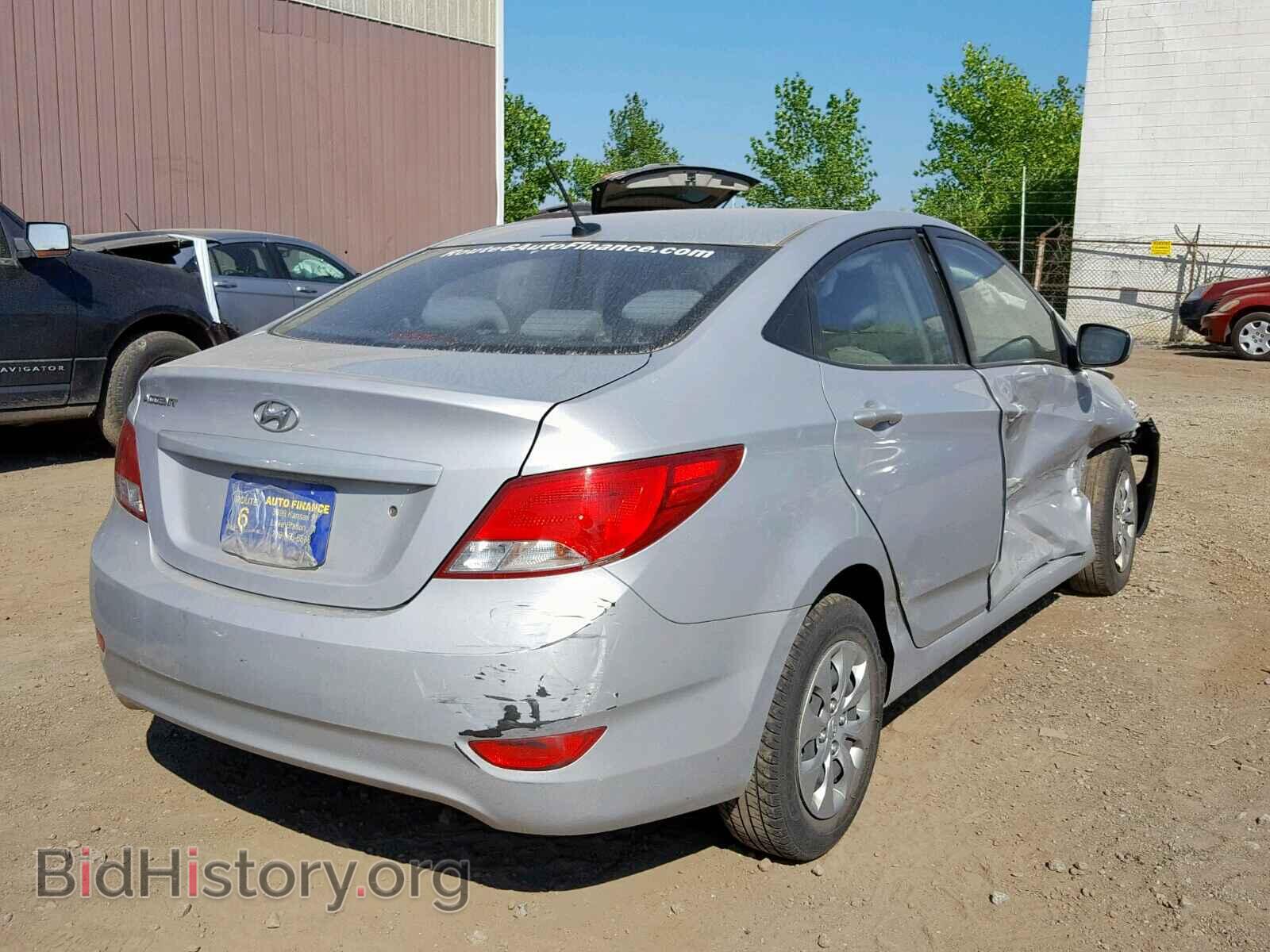 2016 HYUNDAI ACCENT - VIN: KMHCT4AE6GU029569 - Фото 4