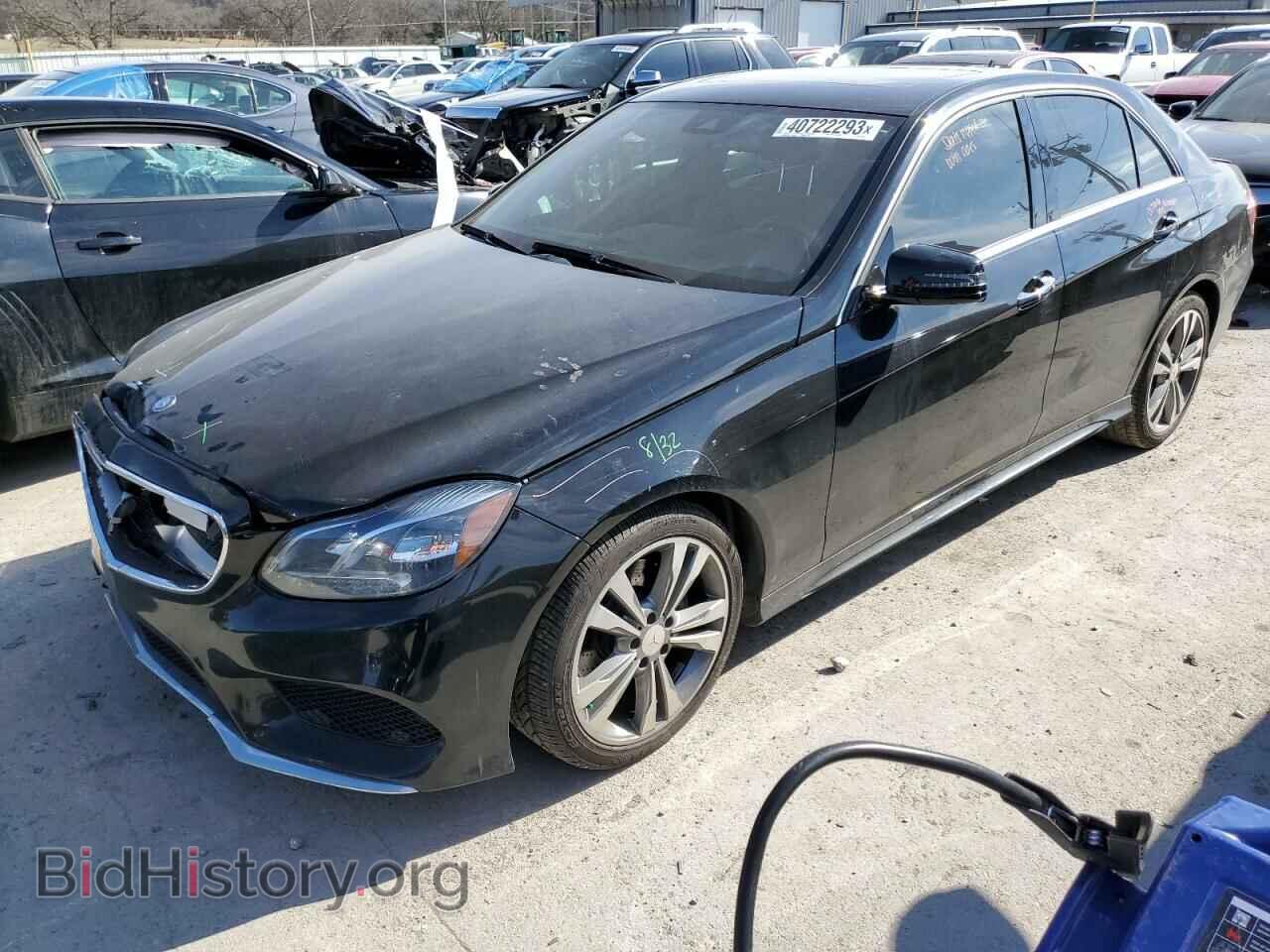 Photo WDDHF5KB8EA866243 - MERCEDES-BENZ E-CLASS 2014