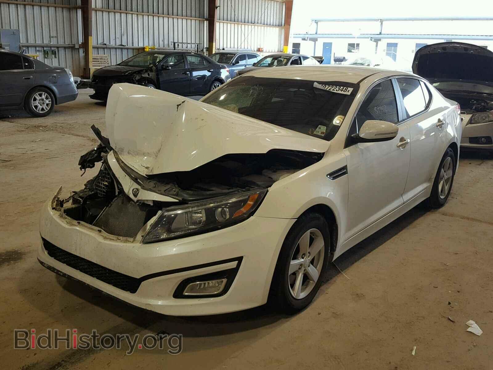 2015 KIA OPTIMA - VIN: KNAGM4A76F5574259 - Фото 2