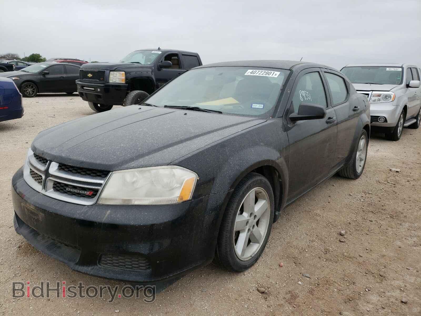 2013 DODGE AVENGER - VIN: 1C3CDZAB5DN630762 - Фото 2