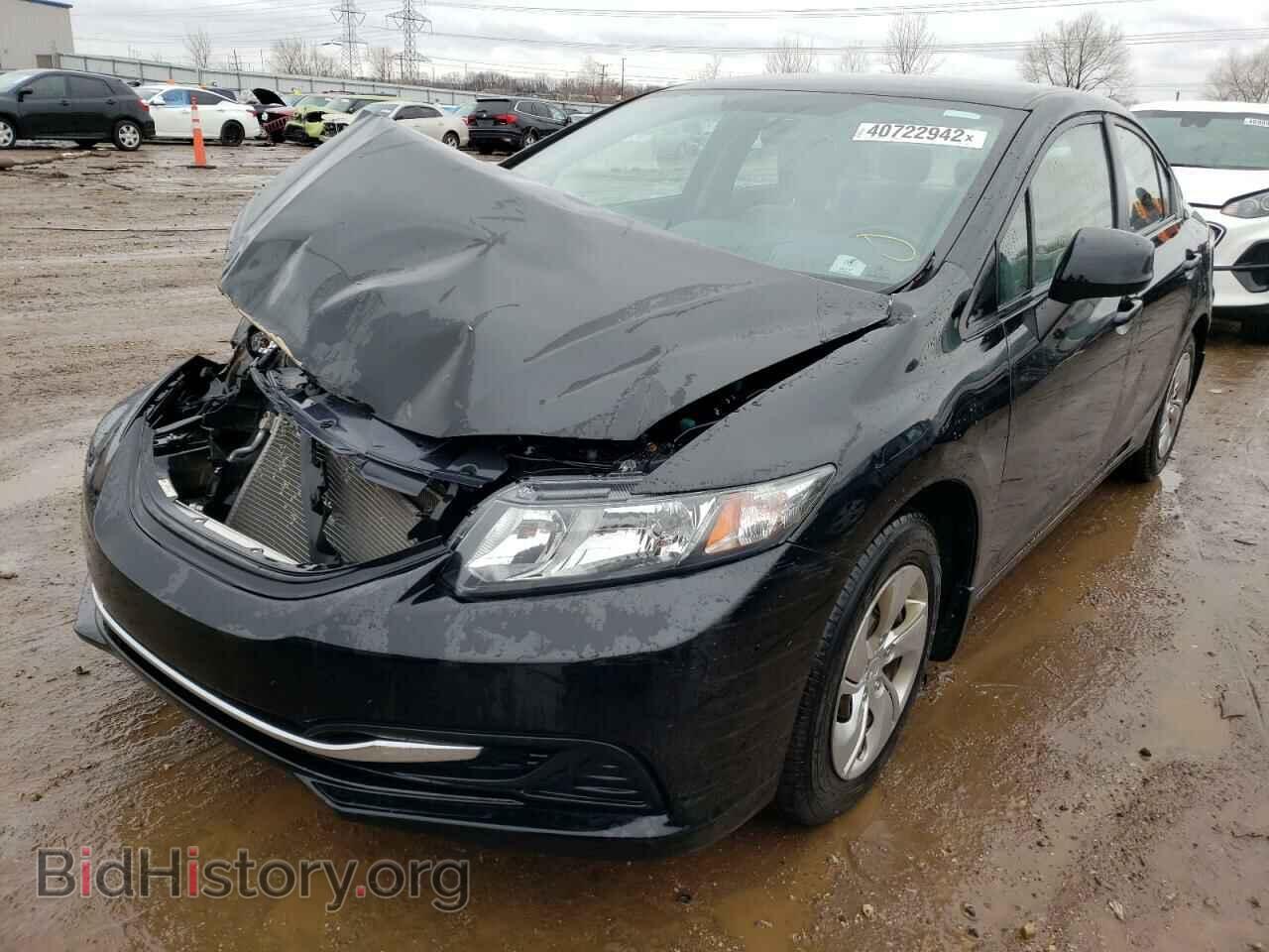 2013 HONDA CIVIC - VIN: 2HGFB2F51DH301690 - Фото 2