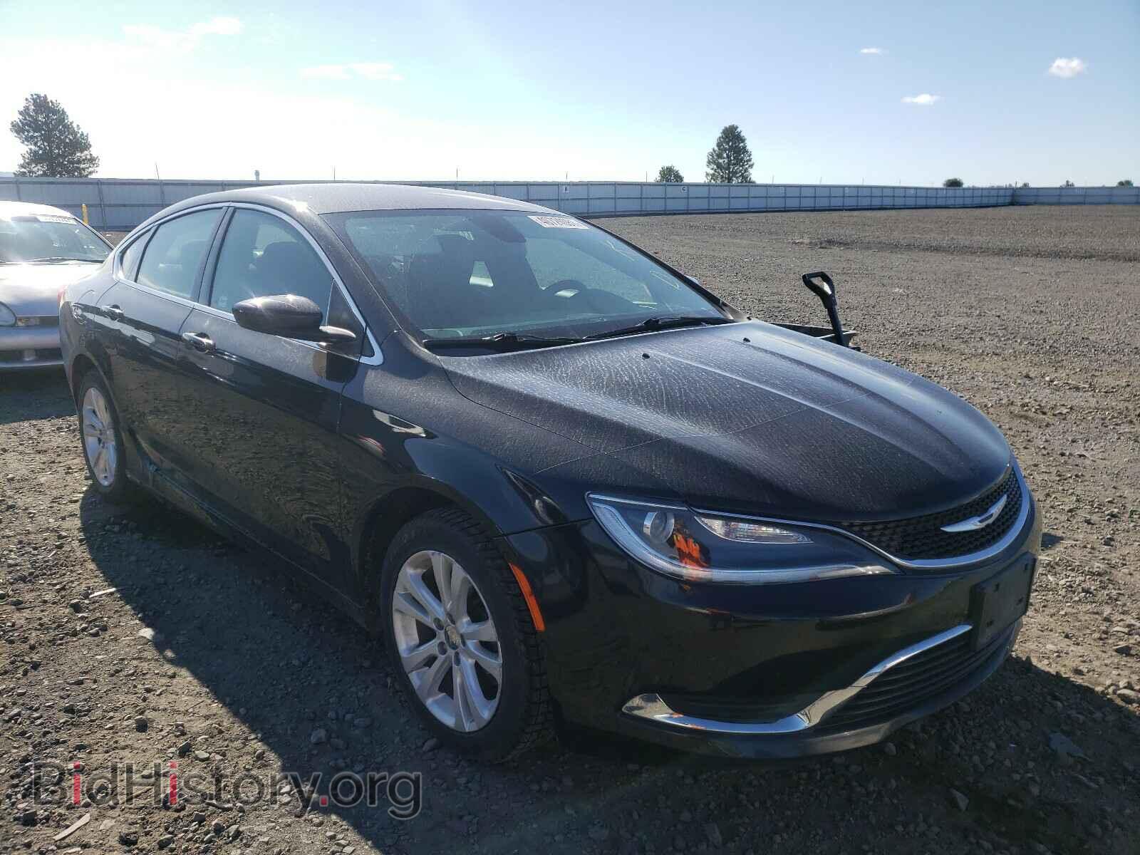 Фотография 1C3CCCAB6GN113409 - CHRYSLER 200 2016