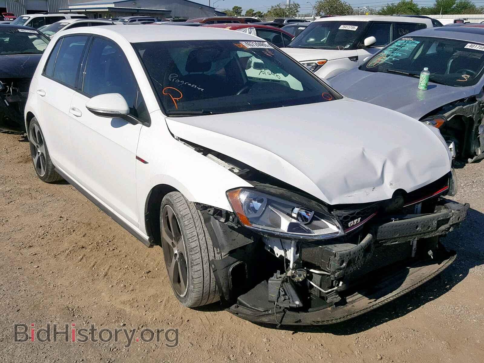 Photo 3VW4T7AUXHM045021 - VOLKSWAGEN GTI 2017
