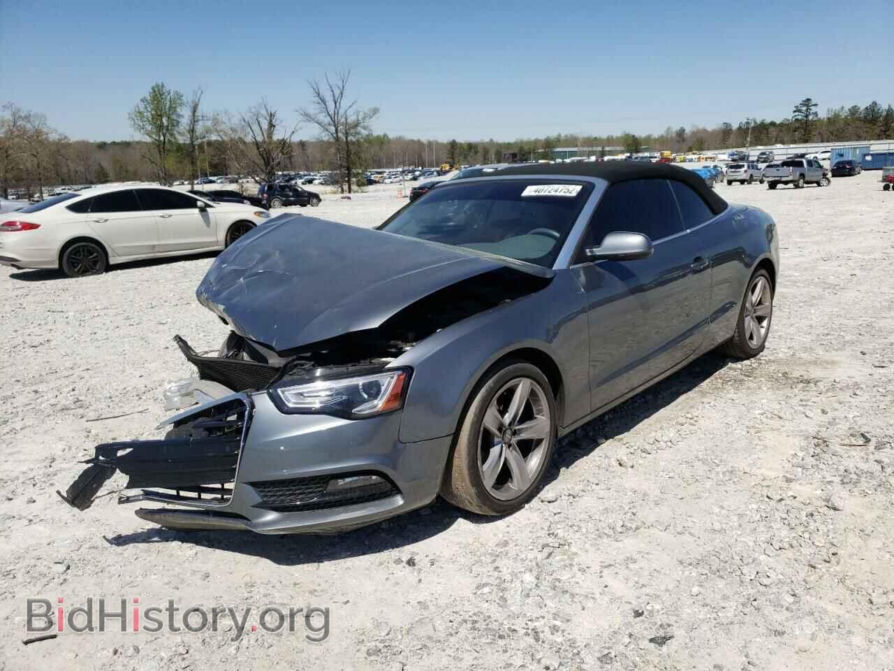 2014 AUDI A5 - VIN: WAULFAFH6EN007072 - Фото 2