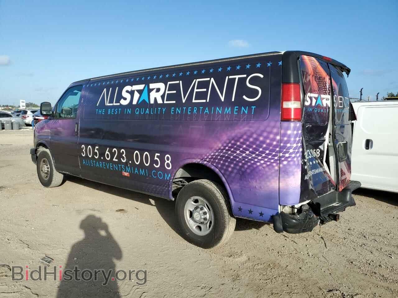 2015 CHEVROLET EXPRESS - VIN: 1GCWGGCF4F1219576 - Фото 2