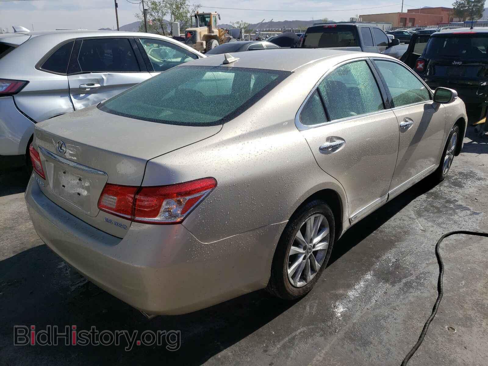 2010 LEXUS ES350 - VIN: JTHBK1EG3A2384939 - Фото 4