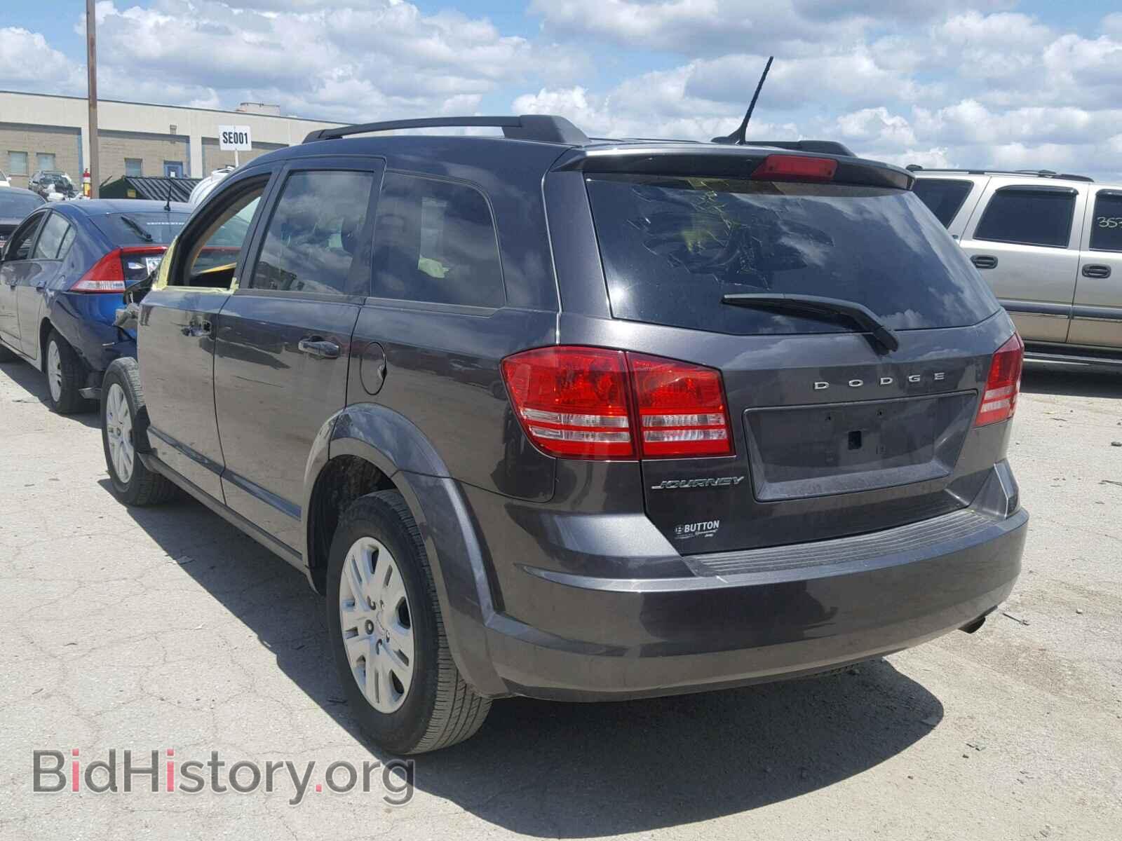 2017 DODGE JOURNEY SE - VIN: 3C4PDCAB6HT516236 - Фото 3