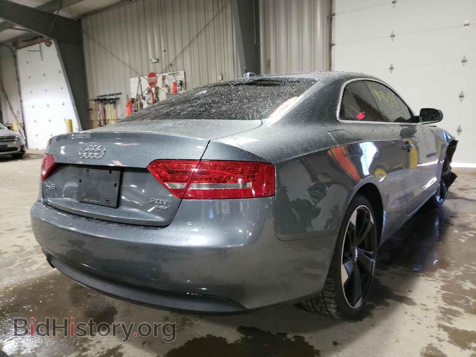 2012 AUDI A5 - VIN: WAULFAFR8CA002520 - Фото 4