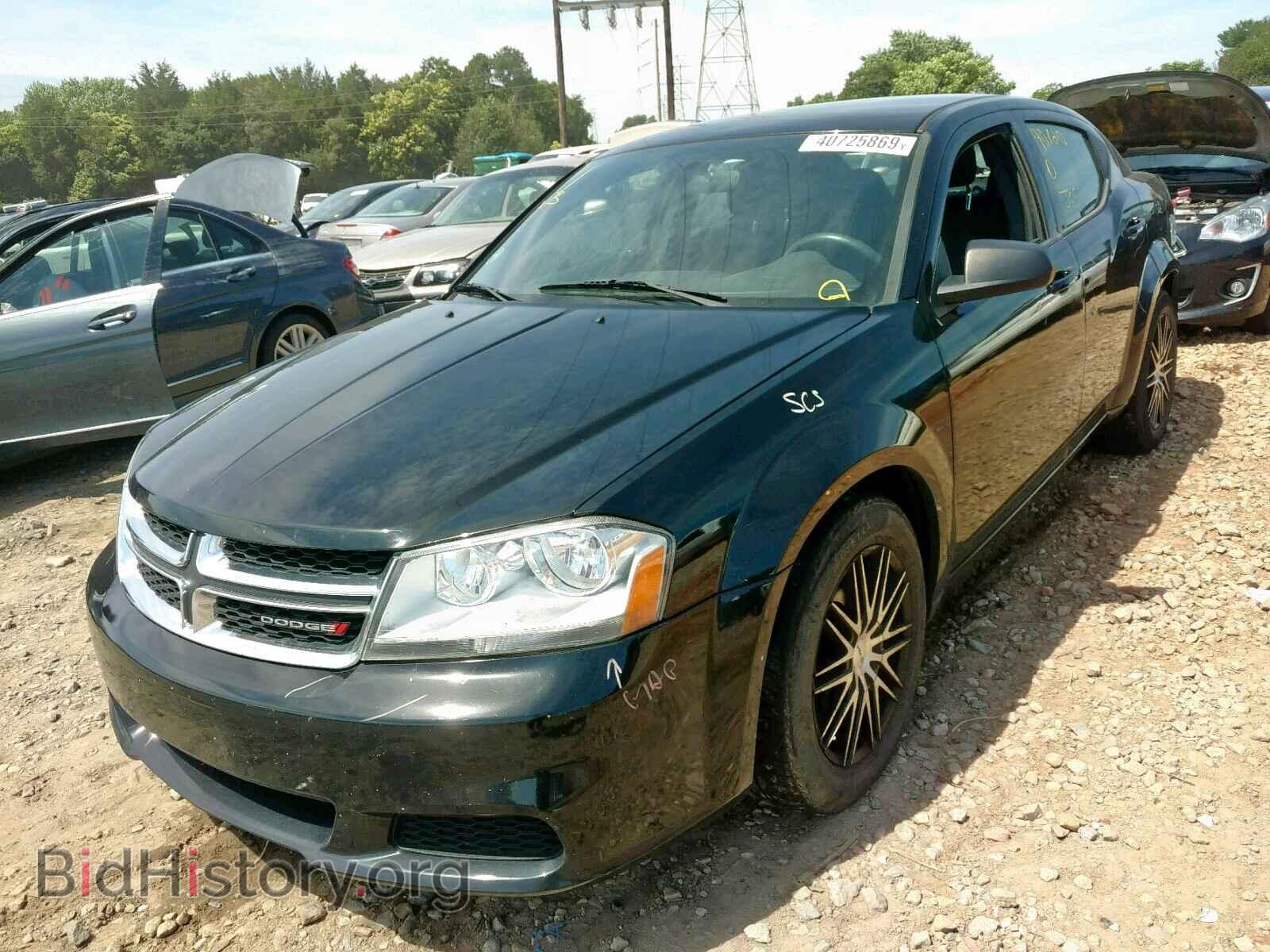 2013 DODGE AVENGER - VIN: 1C3CDZABXDN630143 - Фото 2