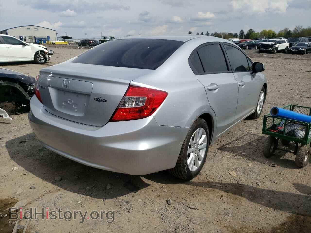 2012 HONDA CIVIC - VIN: 2HGFB2F84CH329525 - Photo 4