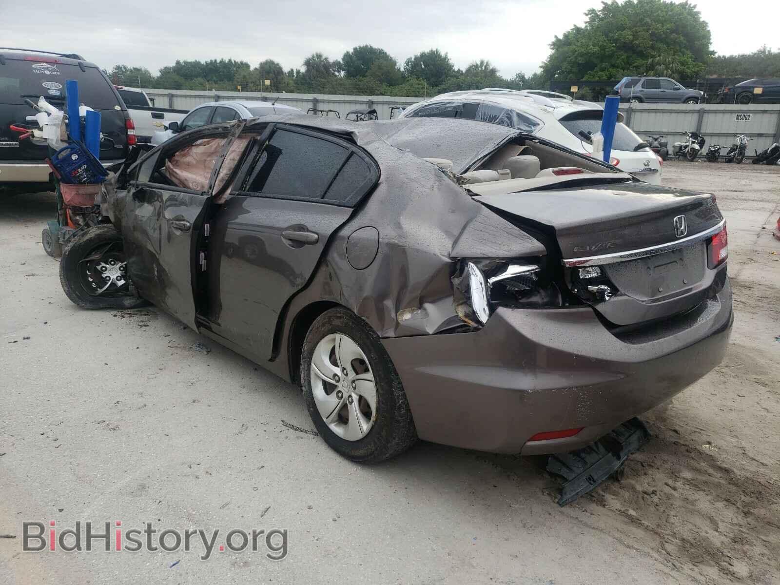 2014 HONDA CIVIC - VIN: 19XFB2F58EE034799 - Фото 3