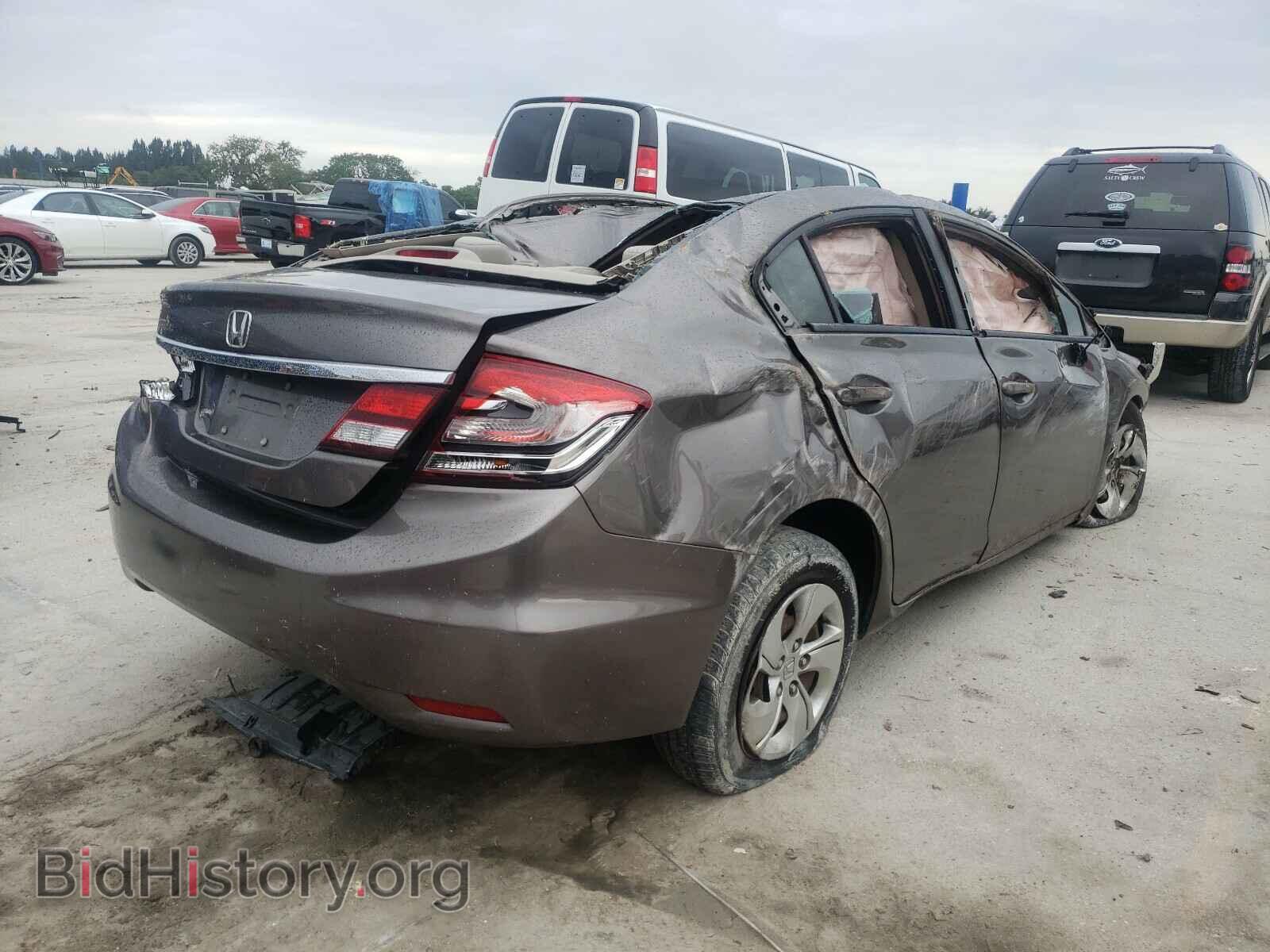 2014 HONDA CIVIC - VIN: 19XFB2F58EE034799 - Фото 4