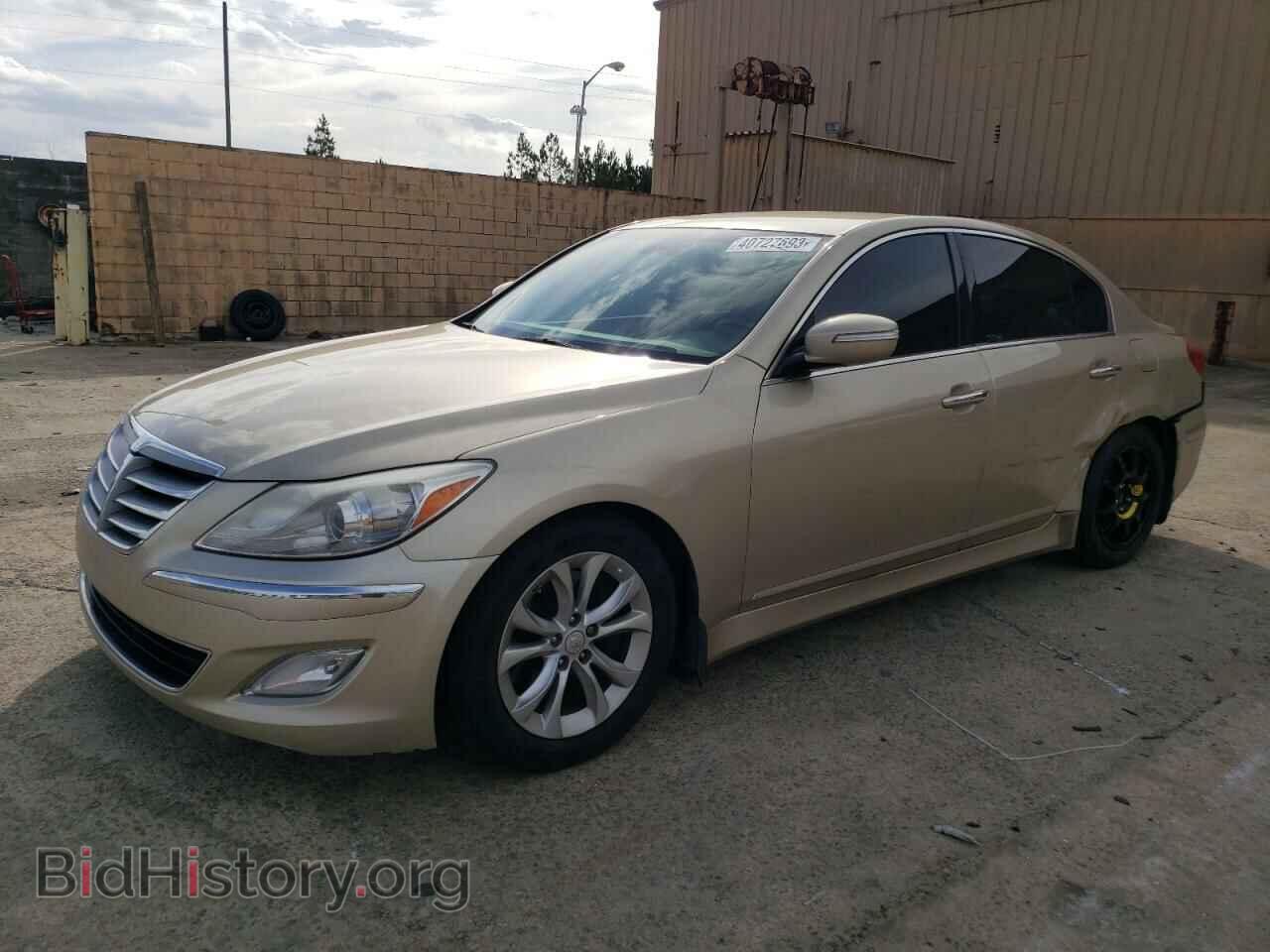 Photo KMHGC4DD6CU195749 - HYUNDAI GENESIS 2012
