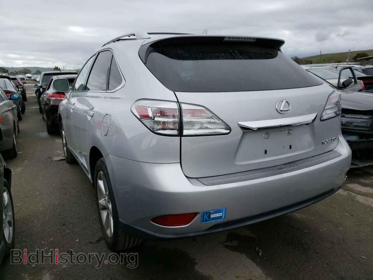 2011 LEXUS RX350 - VIN: 2T2BK1BA7BC110272 - Фото 2