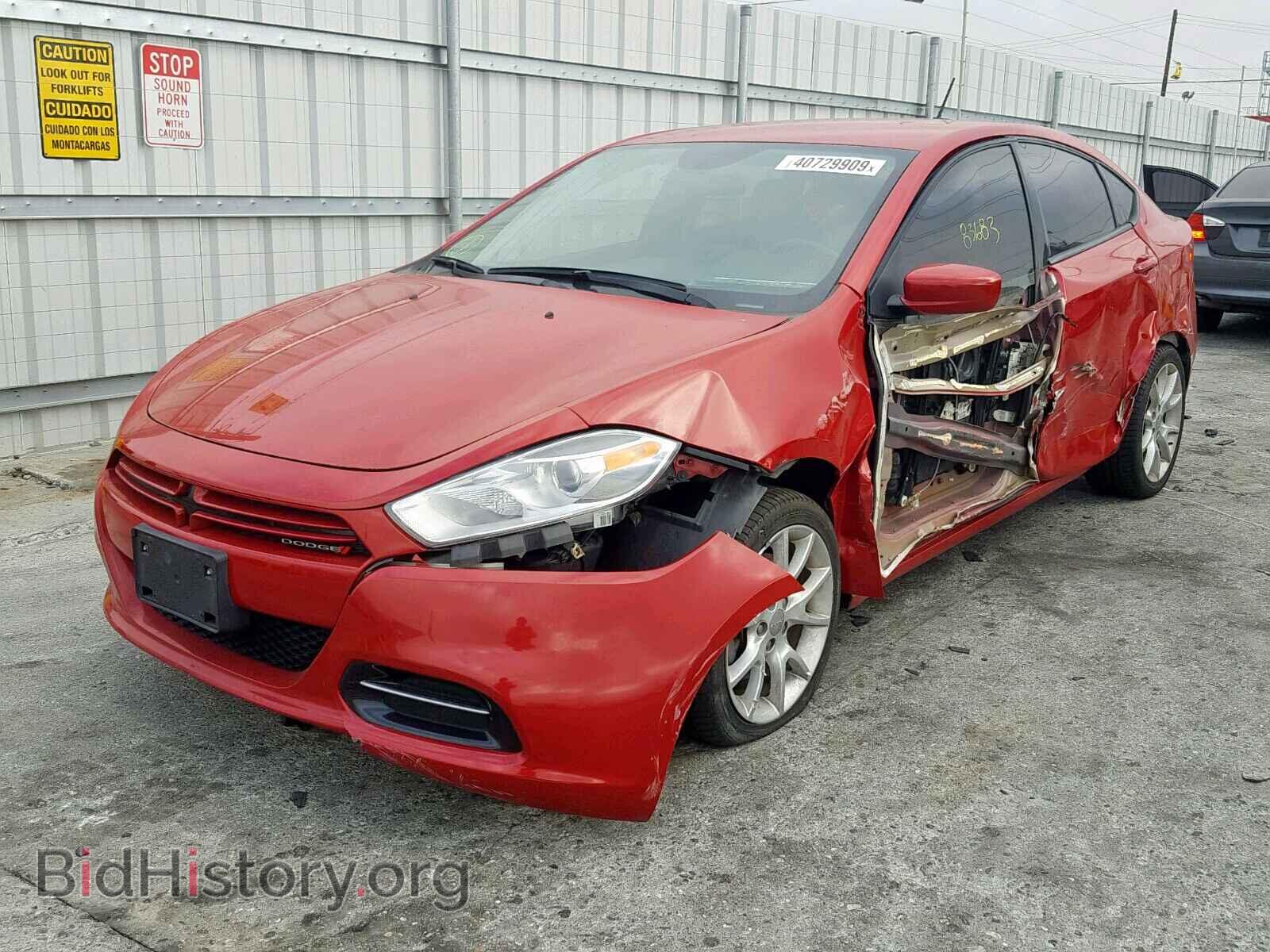 2013 DODGE DART - VIN: 1C3CDFBA2DD126633 - Фото 2