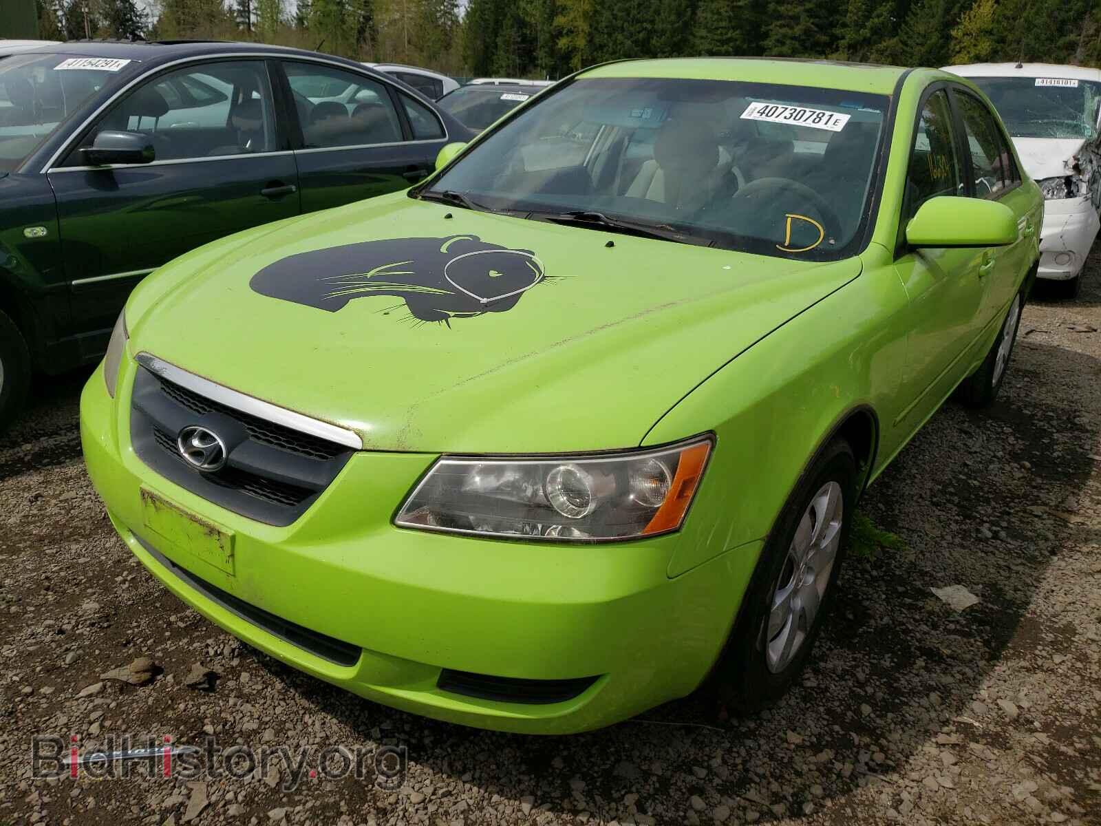 2007 HYUNDAI SONATA - VIN: 5NPET46CX7H257685 - Фото 2