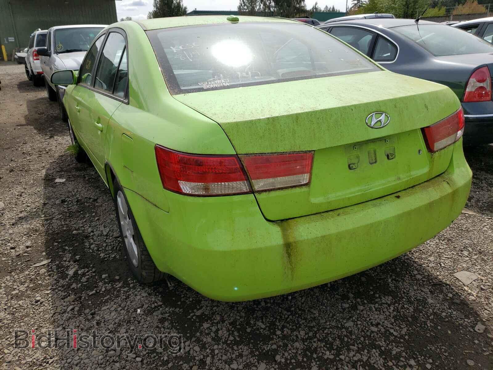 2007 HYUNDAI SONATA - VIN: 5NPET46CX7H257685 - Фото 3