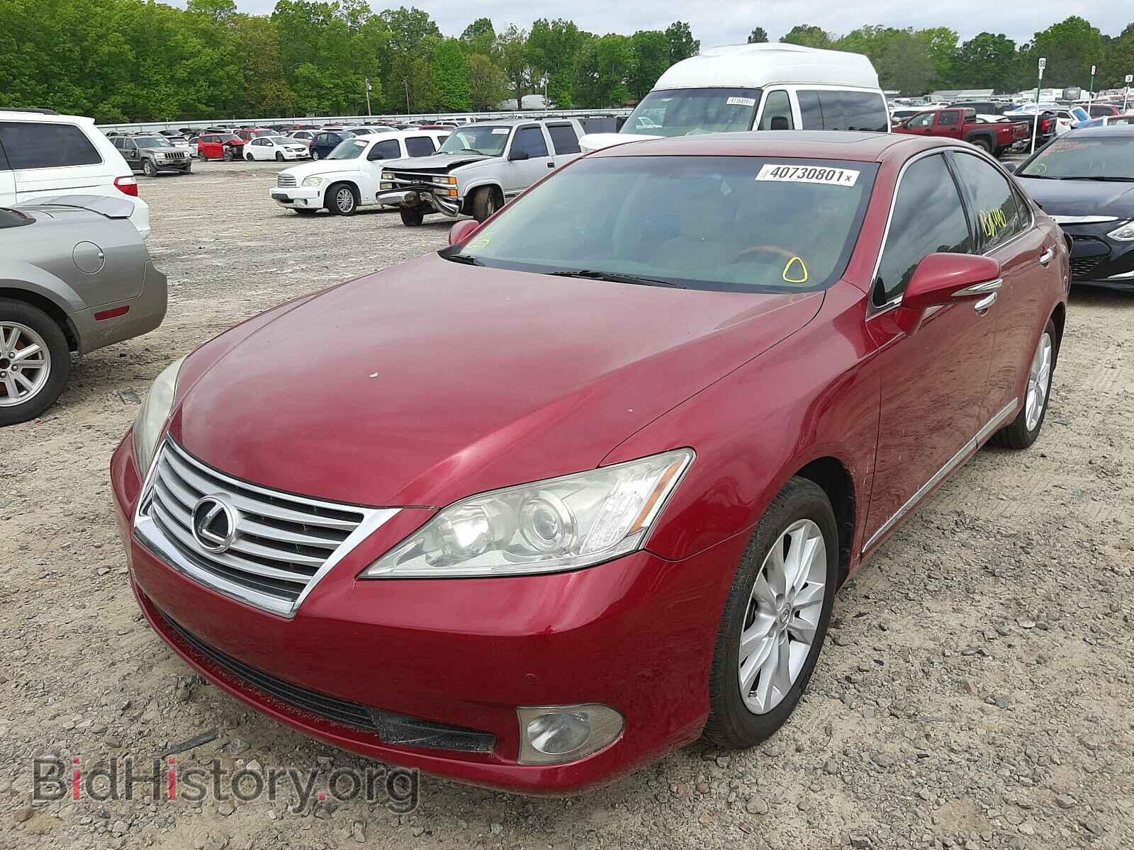 2010 LEXUS ES350 - VIN: JTHBK1EG2A2345758 - Фото 2