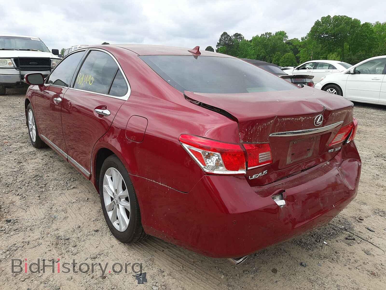 2010 LEXUS ES350 - VIN: JTHBK1EG2A2345758 - Фото 3