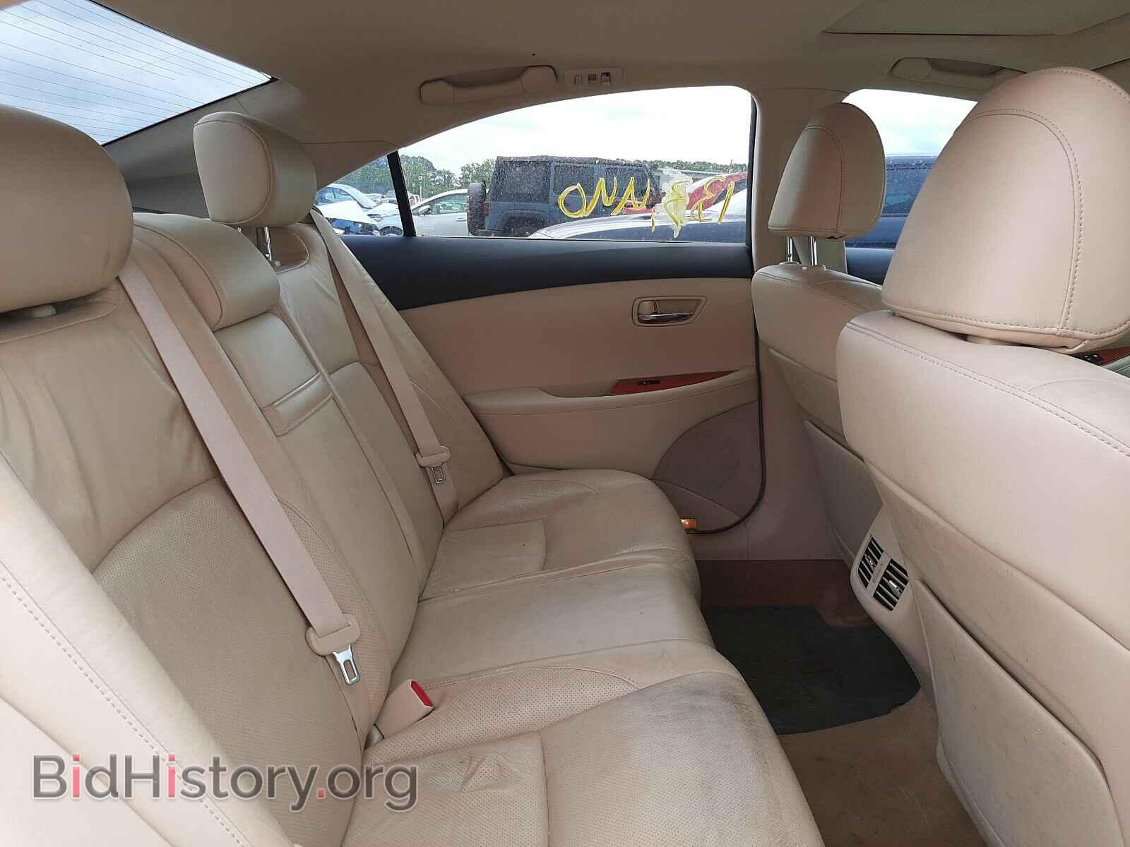 2010 LEXUS ES350 - VIN: JTHBK1EG2A2345758 - Фото 6