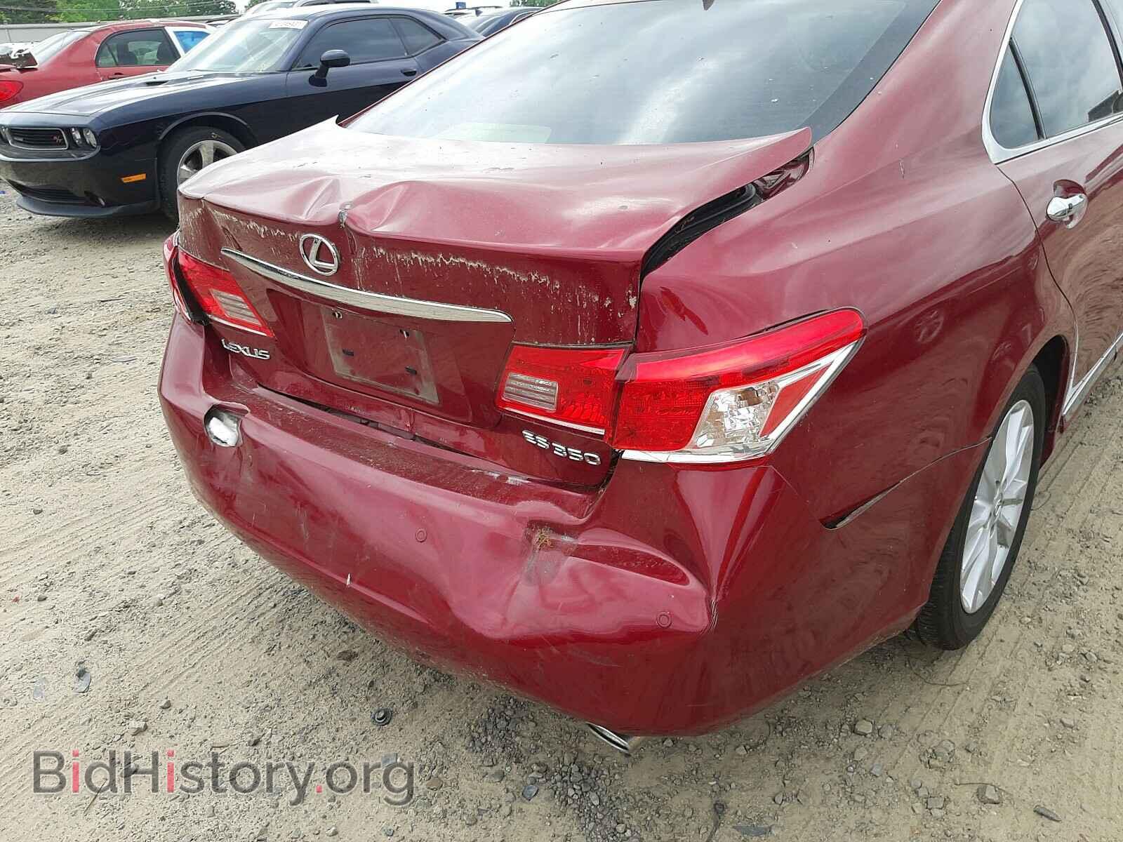 2010 LEXUS ES350 - VIN: JTHBK1EG2A2345758 - Фото 9